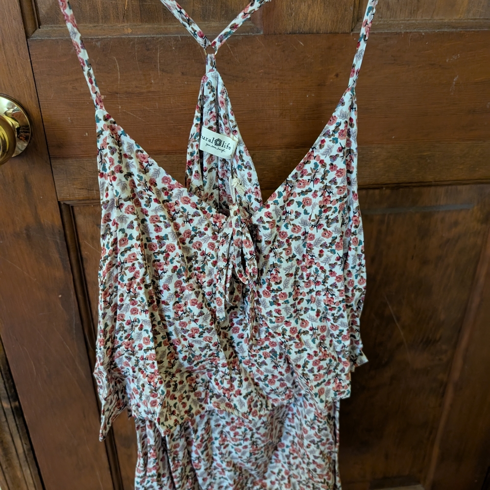 NWT Natural Life Floral Print Top - Picture 3 of 6